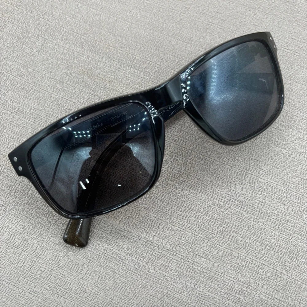 Panama Jack Polarized Sunglasses Black Square Frame AH1019 24253SPO009